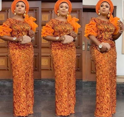 Nigerian Lace styles Latest Nigerian Lace Styles