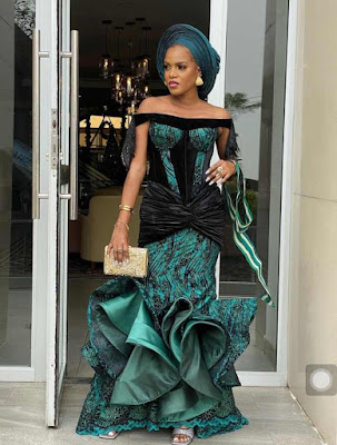 Nigerian lace styles Latest Nigerian Lace Styles