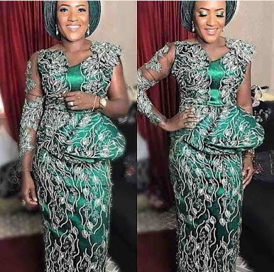 Nigerian Lace styles Latest Nigerian Lace Styles