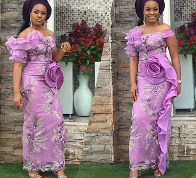 Nigerian Lace styles Latest Nigerian Lace Styles
