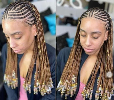 Short Fulani Braids with Beads Latest Short Fulani Braids with Beads