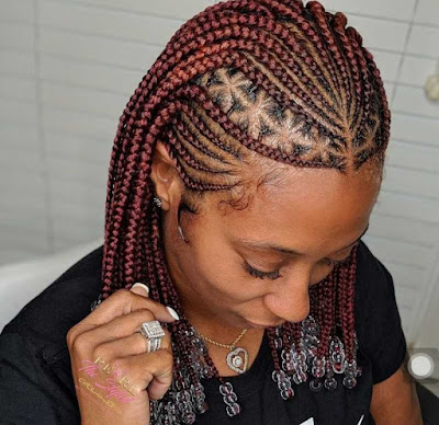 Short Fulani Braids with Beads Latest Short Fulani Braids with Beads