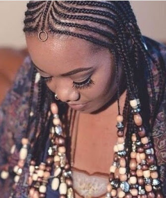 Short Fulani Braids with Beads Latest Short Fulani Braids with Beads