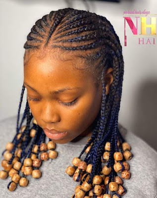 Short Fulani Braids with Beads Latest Short Fulani Braids with Beads