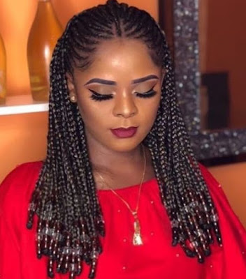 Short Fulani Braids with Beads Latest Short Fulani Braids with Beads