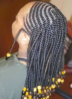 Short Fulani Braids with Beads Latest Short Fulani Braids with Beads