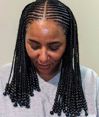 Short Fulani Braids with Beads Latest Short Fulani Braids with Beads