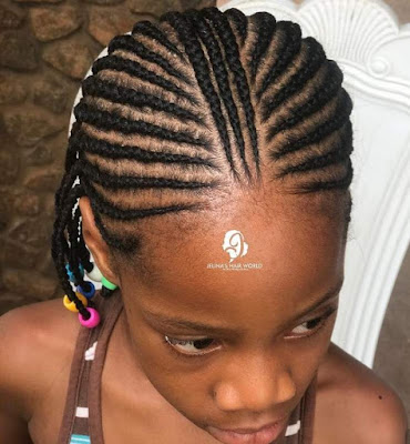Short Fulani Braids with beads Latest Short Fulani Braids with Beads
