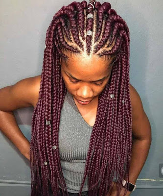 Beautiful Fulani Braids