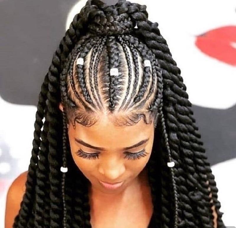 Beautiful Fulani Braids