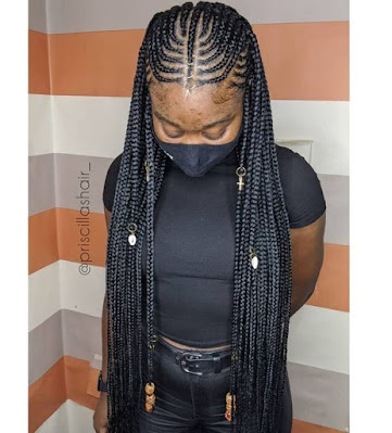 Beautiful Fulani Braids