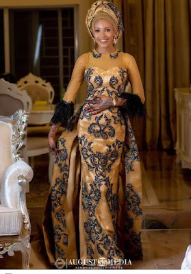Best Wedding Reception Dresses for Nigerian Brides