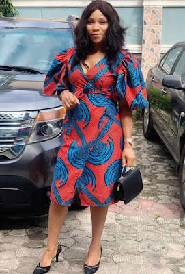 Best Ankara Wrap Dress Styles