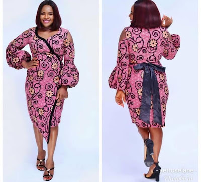 Best Ankara Wrap Dress Styles