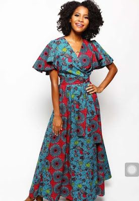 Best Ankara Wrap Dress Styles