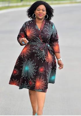 Best Ankara Wrap Dress Styles
