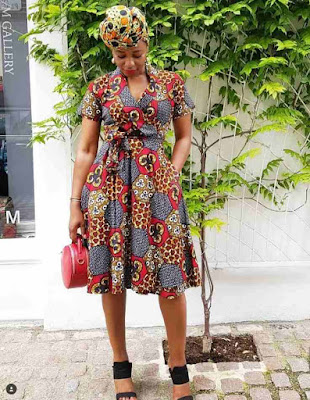 Best Ankara Wrap Dress Styles
