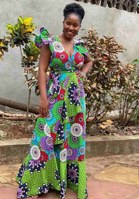 Best Ankara Wrap Dress Styles