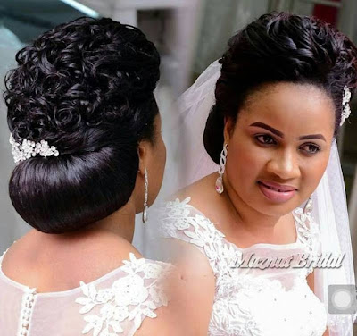 Nigerian Bridal Hairstyles Best Nigerian Bridal Hairstyles