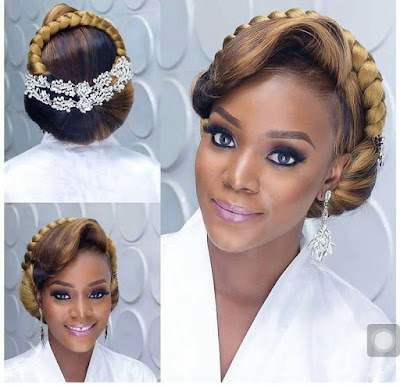 Nigerian Bridal Hairstyles Best Nigerian Bridal Hairstyles