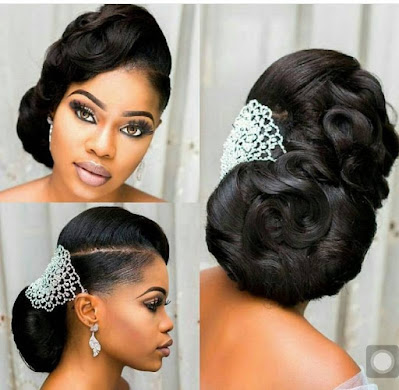 Nigerian Bridal Hairstyles Best Nigerian Bridal Hairstyles