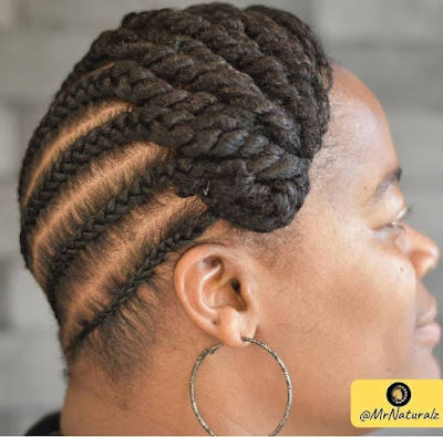 Natural Hair Weaving Styles without Attachment Nigerian Natural Hair Weaving Styles without Attachment