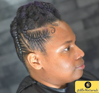 Natural Hair Weaving Styles without Attachment Nigerian Natural Hair Weaving Styles without Attachment