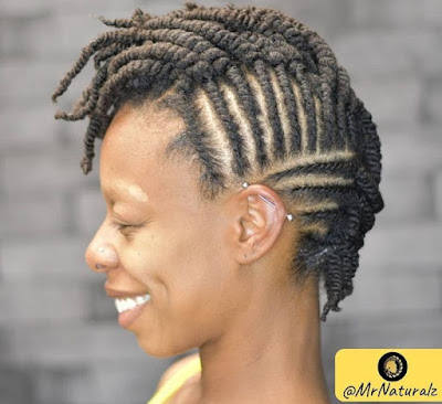 Natural Hair Weaving Styles without Attachment Nigerian Natural Hair Weaving Styles without Attachment