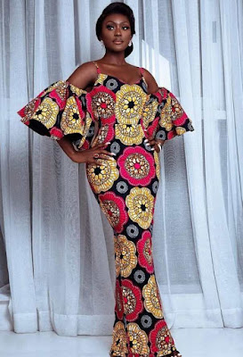 Ankara Long gown styles Latest Ankara long gown styles for classy ladies