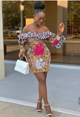Ankara short gown styles Latest Ankara Short Gown Styles