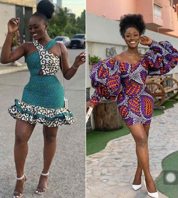 Ankara short gown styles Latest Ankara Short Gown Styles