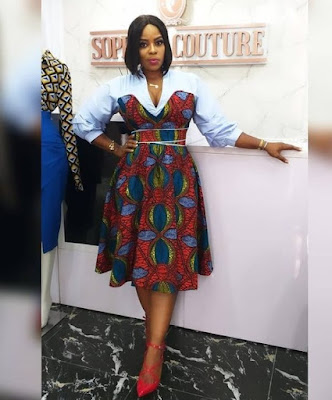 Ankara short gown styles Latest Ankara Short Gown Styles