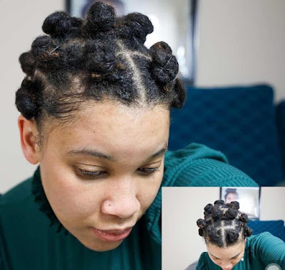 Hairstyles with Bantu Knots