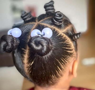 Hairstyles with Bantu Knots