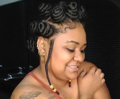 Hairstyles with Bantu Knots