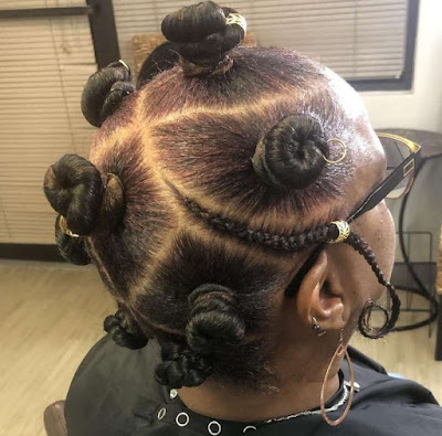 Hairstyles with Bantu Knots