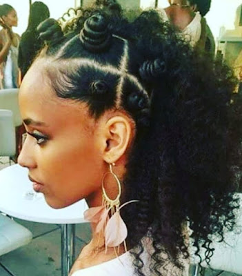 Hairstyles with Bantu Knots