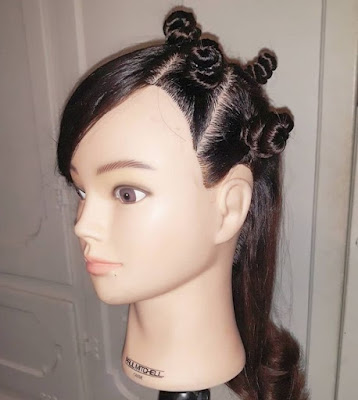 Hairstyles with Bantu Knots