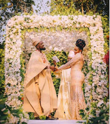 Yemi Alade and Patoranking traditional wedding photos Yemi Alade and Patoranking