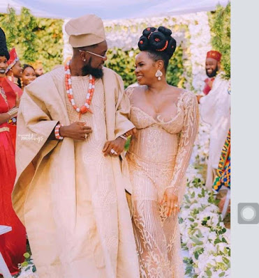 Yemi Alade and Patoranking traditional wedding photos Yemi Alade and Patoranking