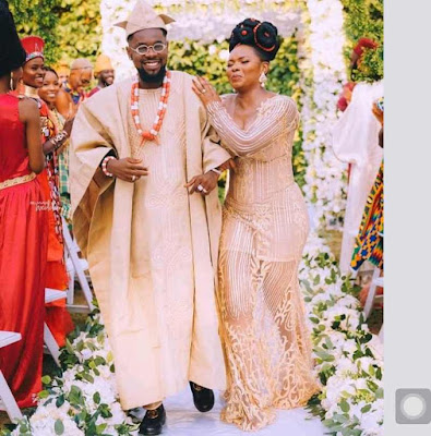 Yemi Alade and Patoranking traditional wedding photos Yemi Alade and Patoranking