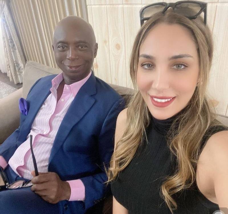 Ned Nwoko wife's birthday Ned Nwoko Celebrates wife, Laila on her birthday