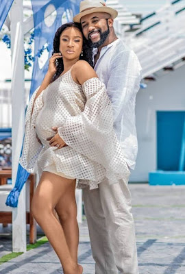 Banky W and wife, Adesua, Welcomes their first child