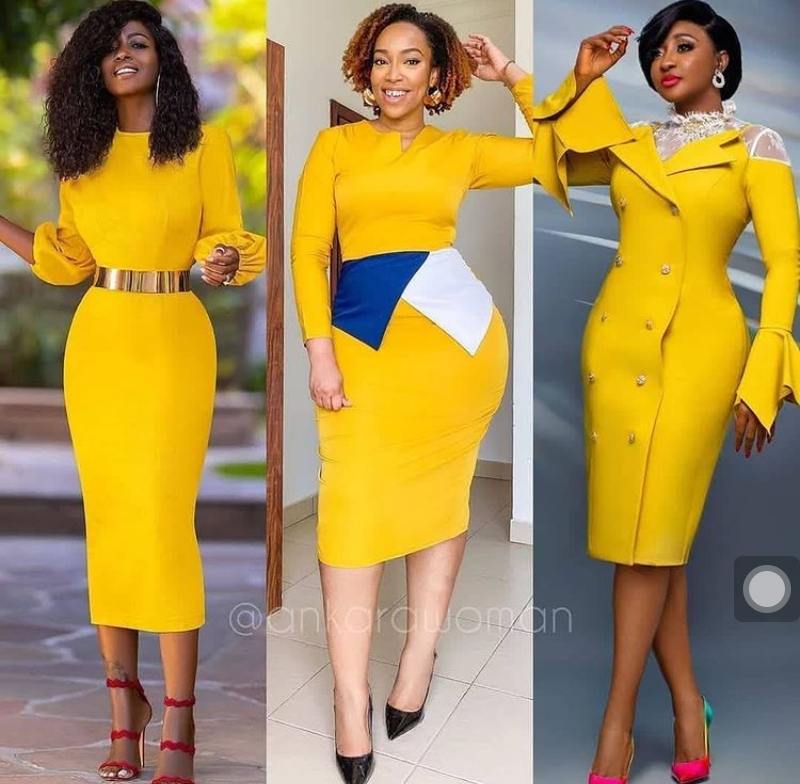 30 Best Corporate Gown Styles For Nigerian Ladies 2022-2023 Claraito's ...