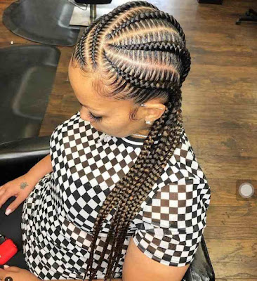 Latest Cornrow Braids for Black Women