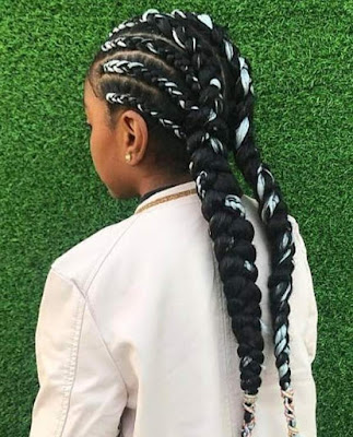 Latest Cornrow Braids for Black Women
