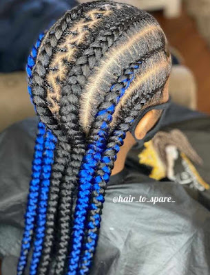 Latest Cornrow Braids for Black Women