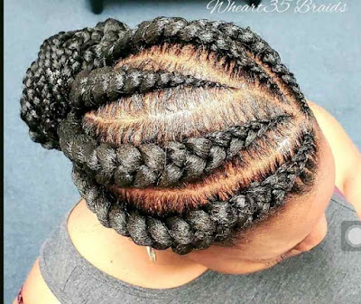 Latest Cornrow Braids for Black Women