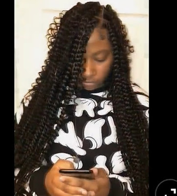 Messy Goddess Box Braids Hairstyles Beautiful Messy goddess box braids hairstyles