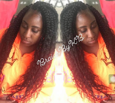 Messy goddess box braids hairstyles Beautiful Messy goddess box braids hairstyles